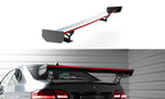 Maxton Carbon Division - Carbon Heckspoiler Heckflügel Standfuß Außen + LED passend für BMW 3er / M3 Coupe E92