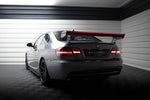 Maxton Carbon Division - Carbon Heckspoiler Heckflügel Standfuß Außen + LED passend für BMW 3er / M3 Coupe E92
