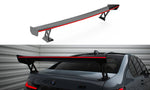 Maxton Carbon Division - Carbon Heckspoiler Heckflügel Standfuß Außen + LED passend für BMW M3 G80 / M340i G20 / 3 M-Paket G20 / 3 Standard G20