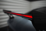 Maxton Carbon Division - Carbon Heckspoiler Heckflügel Standfuß Außen + LED passend für BMW M3 G80 / M340i G20 / 3 M-Paket G20 / 3 Standard G20