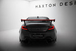 Maxton Carbon Division - Carbon Heckspoiler Heckflügel Standfuß Außen + LED passend für Toyota GR86 / Subaru BRZ Mk2