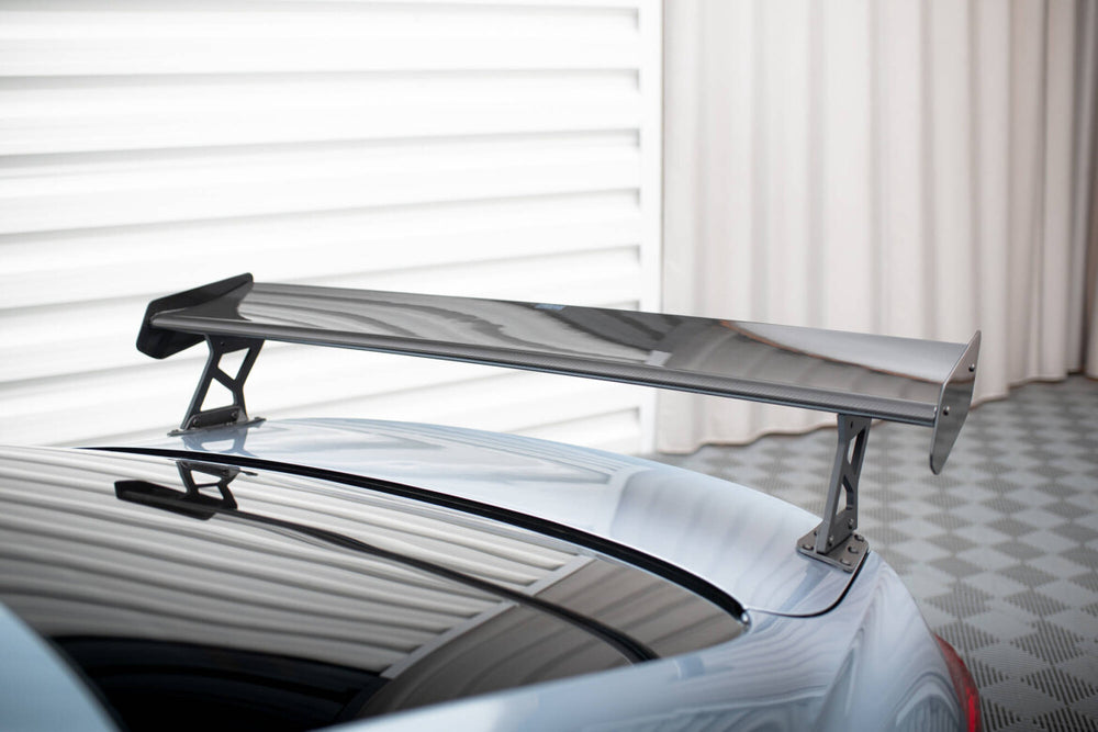 Maxton Carbon Division - Carbon Heckspoiler Heckflügel Standfuß Außen passend für BMW 4er F32 / 4 F32 M-Paket Coupe