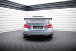 Maxton Carbon Division - Carbon Heckspoiler Heckflügel Standfuß Außen passend für BMW 4er F32 / 4 F32 M-Paket Coupe