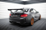 Maxton Carbon Division - Carbon Heckspoiler Heckflügel Standfuß Außen passend für BMW M2 F87 / 2 / 2 M-Paket F22