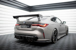 Maxton Carbon Division - Carbon Heckspoiler Heckflügel Standfuß Außen passend für BMW M4 G82 / G82 FL / M440i / 4 M-Paket G22 / G22 FL