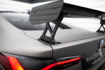 Maxton Carbon Division - Carbon Heckspoiler Heckflügel Standfuß Außen passend für BMW M4 G82 / G82 FL / M440i / 4 M-Paket G22 / G22 FL