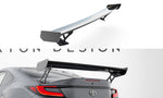 Maxton Carbon Division - Carbon Heckspoiler Heckflügel Standfuß Außen passend für Toyota GR86 / Subaru BRZ Mk2