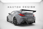 Maxton Carbon Division - Carbon Heckspoiler Heckflügel Standfuß Außen passend für Toyota GR86 / Subaru BRZ Mk2