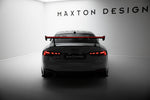 Maxton Carbon Division - Carbon Heckspoiler Heckflügel Standfuß Außen V.1 + LED passend für Audi A5 / A5 S-Line / S5 / RS5 Coupe F5 / F5 FL