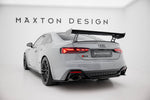 Maxton Carbon Division - Carbon Heckspoiler Heckflügel Standfuß Außen V.2 passend für Audi A5 / A5 S-Line / S5 / RS5 Coupe F5 / F5 FL
