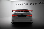 Maxton Carbon Division - Carbon Heckspoiler Heckflügel Standfuß Innen + LED passend für Audi A3 / A3 S-Line / S3 / RS3 Limousine 8V / 8V FL