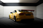 Maxton Carbon Division - Carbon Heckspoiler Heckflügel Standfuß Innen + LED passend für Audi A5 Coupe 8T