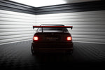 Maxton Carbon Division - Carbon Heckspoiler Heckflügel Standfuß Innen + LED passend für BMW 3er Coupe E46