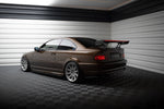 Maxton Carbon Division - Carbon Heckspoiler Heckflügel Standfuß Innen + LED passend für BMW 3er Coupe E46