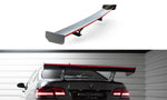 Maxton Carbon Division - Carbon Heckspoiler Heckflügel Standfuß Innen + LED passend für BMW 3er / M3 Coupe E92