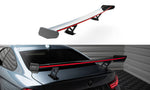 Maxton Carbon Division - Carbon Heckspoiler Heckflügel Standfuß Innen + LED passend für BMW 4er F32 / 4 F32 M-Paket Coupe