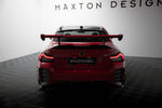 Maxton Carbon Division - Carbon Heckspoiler Heckflügel Standfuß Innen + LED passend für BMW M2 G87