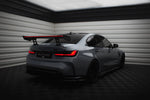 Maxton Carbon Division - Carbon Heckspoiler Heckflügel Standfuß Innen + LED passend für BMW M3 G80 / M340i G20 / 3 M-Paket G20 / 3 Standard G20