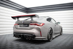 Maxton Carbon Division - Carbon Heckspoiler Heckflügel Standfuß Innen + LED passend für BMW M4 G82 / G82 FL / M440i / 4 M-Paket G22 / G22 FL