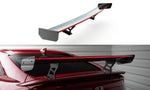Maxton Carbon Division - Carbon Heckspoiler Heckflügel Standfuß Innen + LED passend für Honda Civic SI Mk10