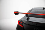 Maxton Carbon Division - Carbon Heckspoiler Heckflügel Standfuß Innen + LED passend für Toyota GR86 / Subaru BRZ Mk2