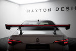 Maxton Carbon Division - Carbon Heckspoiler Heckflügel Standfuß Innen + LED passend für VW Jetta GLI Mk7