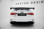 Maxton Carbon Division - Carbon Heckspoiler Heckflügel Standfuß Innen passend für Audi A3 / A3 S-Line / S3 / RS3 Limousine 8V / 8V FL