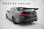 Maxton Carbon Division - Carbon Heckspoiler Heckflügel Standfuß Innen passend für BMW 5er / M5 Limousine G30 / F90
