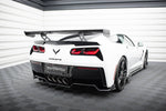 Maxton Carbon Division - Carbon Heckspoiler Heckflügel Standfuß Innen passend für Chevrolet Corvette Stingray / Grand Sport C7