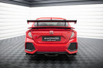 Maxton Carbon Division - Carbon Heckspoiler Heckflügel Standfuß Innen passend für Honda Civic SI Mk10