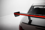 Maxton Carbon Division - Carbon Heckspoiler Heckflügel Standfuß Innen V.1 + LED passend für BMW 1er M E82