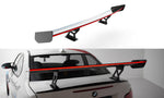Maxton Carbon Division - Carbon Heckspoiler Heckflügel Standfuß Innen V.1 + LED passend für BMW 1er M E82