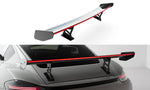 Maxton Carbon Division - Carbon Heckspoiler Heckflügel Standfuß Innen V.1 + LED passend für Porsche 718 Cayman 982c