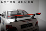 Maxton Carbon Division - Carbon Heckspoiler Heckflügel Standfuß Innen V.2 + LED passend für BMW 1er M E82
