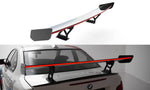 Maxton Carbon Division - Carbon Heckspoiler Heckflügel Standfuß Innen V.2 + LED passend für BMW 1er M E82