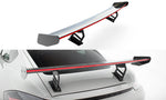 Maxton Carbon Division - Carbon Heckspoiler Heckflügel Standfuß Innen V.2 + LED passend für Porsche 718 Cayman 982c