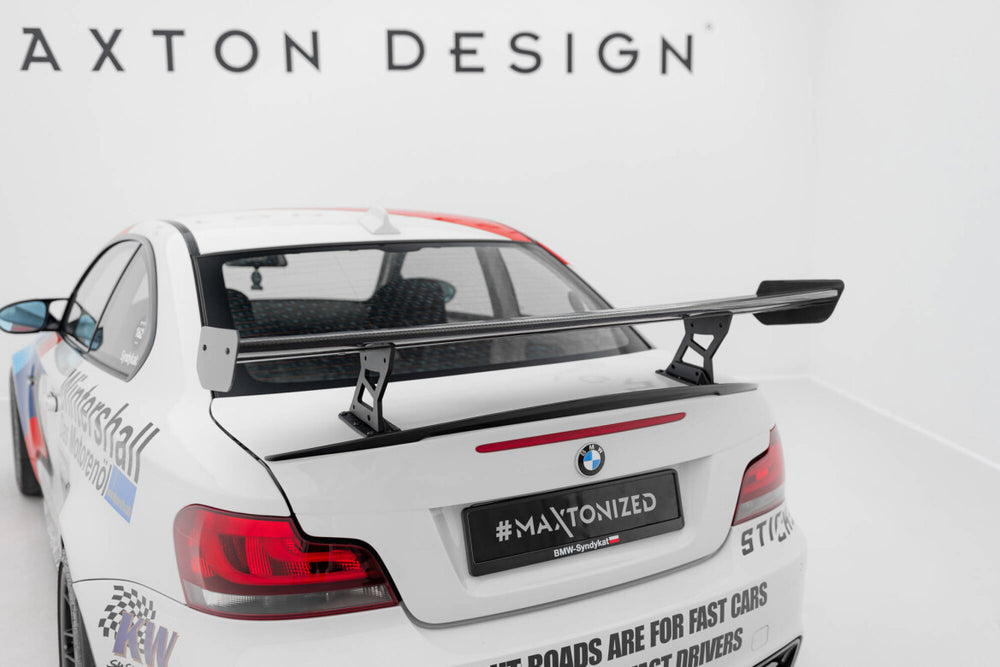 Maxton Carbon Division - Carbon Heckspoiler Heckflügel Standfuß Innen V.2 passend für BMW 1er M E82