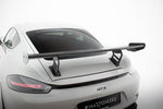 Maxton Carbon Division - Carbon Heckspoiler Heckflügel Standfuß Innen V.2 passend für Porsche 718 Cayman 982c