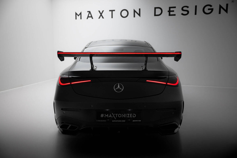 Maxton Carbon Division - Carbon Heckspoiler Heckflügel V.2 + LED passend für Mercedes-AMG CLE 53 C236