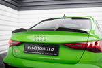 Maxton Carbon Division - Carbon Heckspoiler V.1 passend für Audi RS3 / S3 / A3 S-Line / A3 Limousine 8Y FL