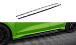 Maxton Carbon Division - Carbon Seitenschweller Ansatz (Paar) passend für Audi RS3 Limousine / Sportback 8Y