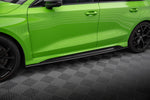 Maxton Carbon Division - Carbon Seitenschweller Ansatz (Paar) passend für Audi RS3 Limousine / Sportback 8Y