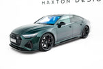 Maxton Carbon Division - Carbon Seitenschweller Ansatz (Paar) passend für Audi RS7 C8