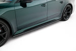 Maxton Carbon Division - Carbon Seitenschweller Ansatz (Paar) passend für Audi RS7 C8
