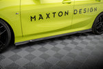 Maxton Carbon Division - Carbon Seitenschweller Ansatz (Paar) passend für BMW 1er M-Paket/ M135i / 128ti F40