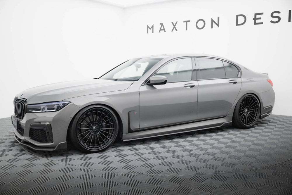 Maxton Carbon Division - Carbon Seitenschweller Ansatz (Paar) passend für BMW 7 M-Paket G11 FL
