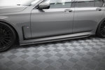 Maxton Carbon Division - Carbon Seitenschweller Ansatz (Paar) passend für BMW 7 M-Paket G11 FL