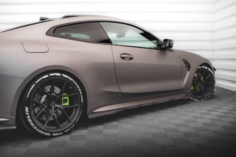 Maxton Carbon Division - Carbon Seitenschweller Ansatz (Paar) passend für BMW M4 G82 / G82 FL