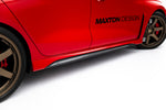 Maxton Carbon Division - Carbon Seitenschweller Ansatz (Paar) V.2 passend für Audi RS3 Limousine 8Y FL