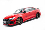 Maxton Carbon Division - Carbon Seitenschweller Ansatz (Paar) V.2 passend für Audi RS3 Limousine 8Y FL